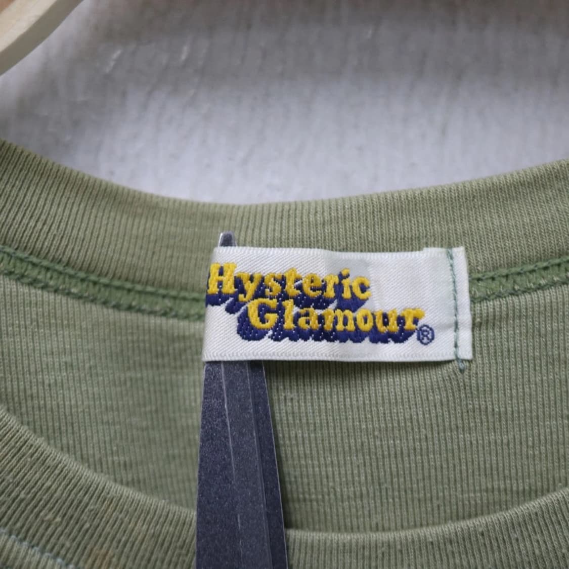 HYSTERIC GLAMOUR green vintage top 상품이미지6