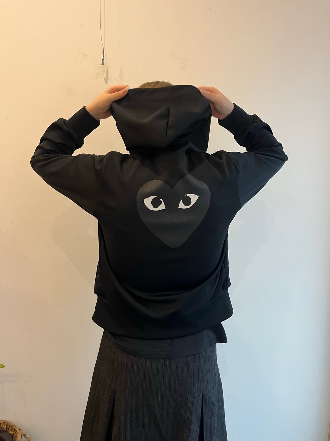 Comme des GARCONS 꼼데가르송 플레이 집업후디 상품이미지10