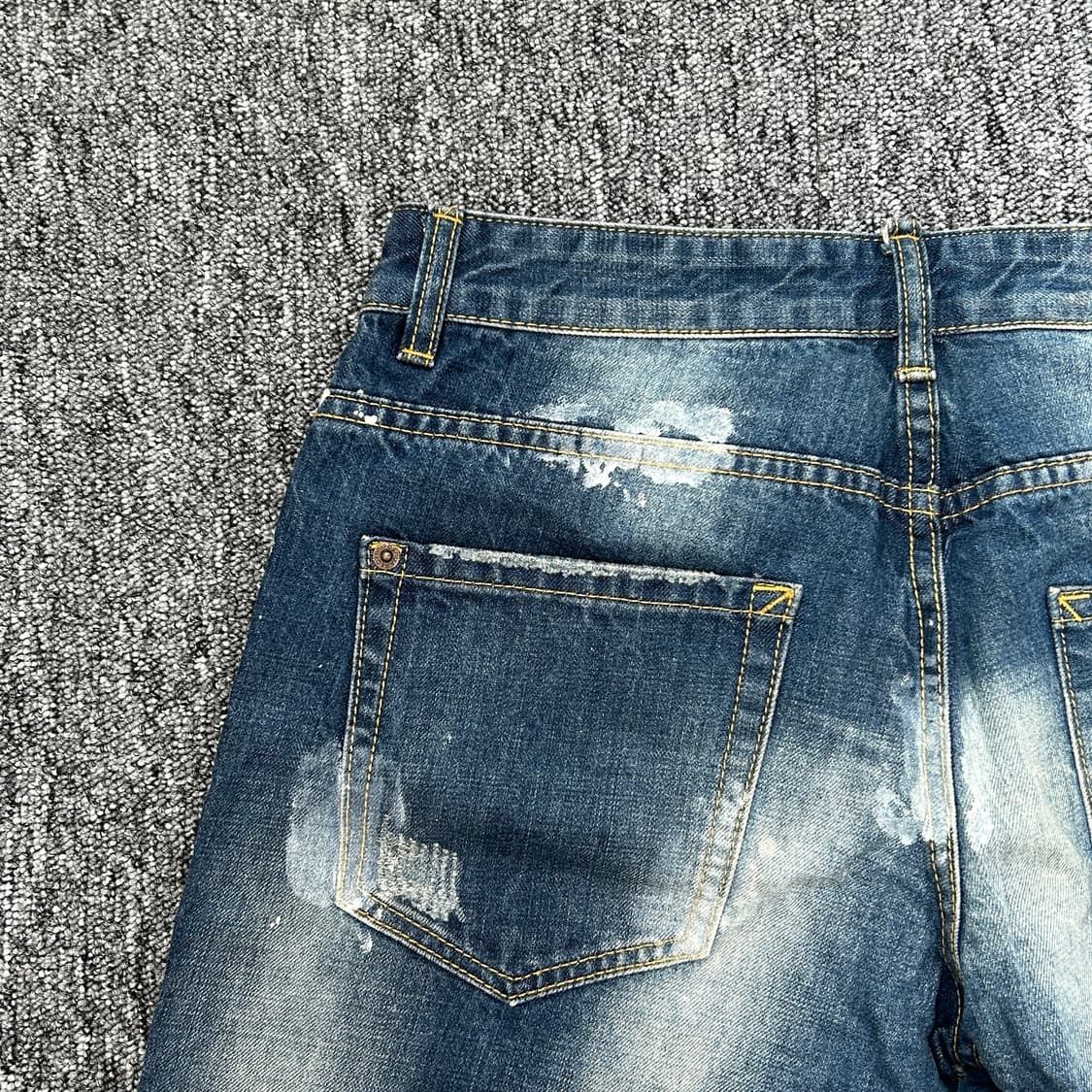 디스퀘어드2 페인팅 데미지 데님 팬츠 상품이미지4