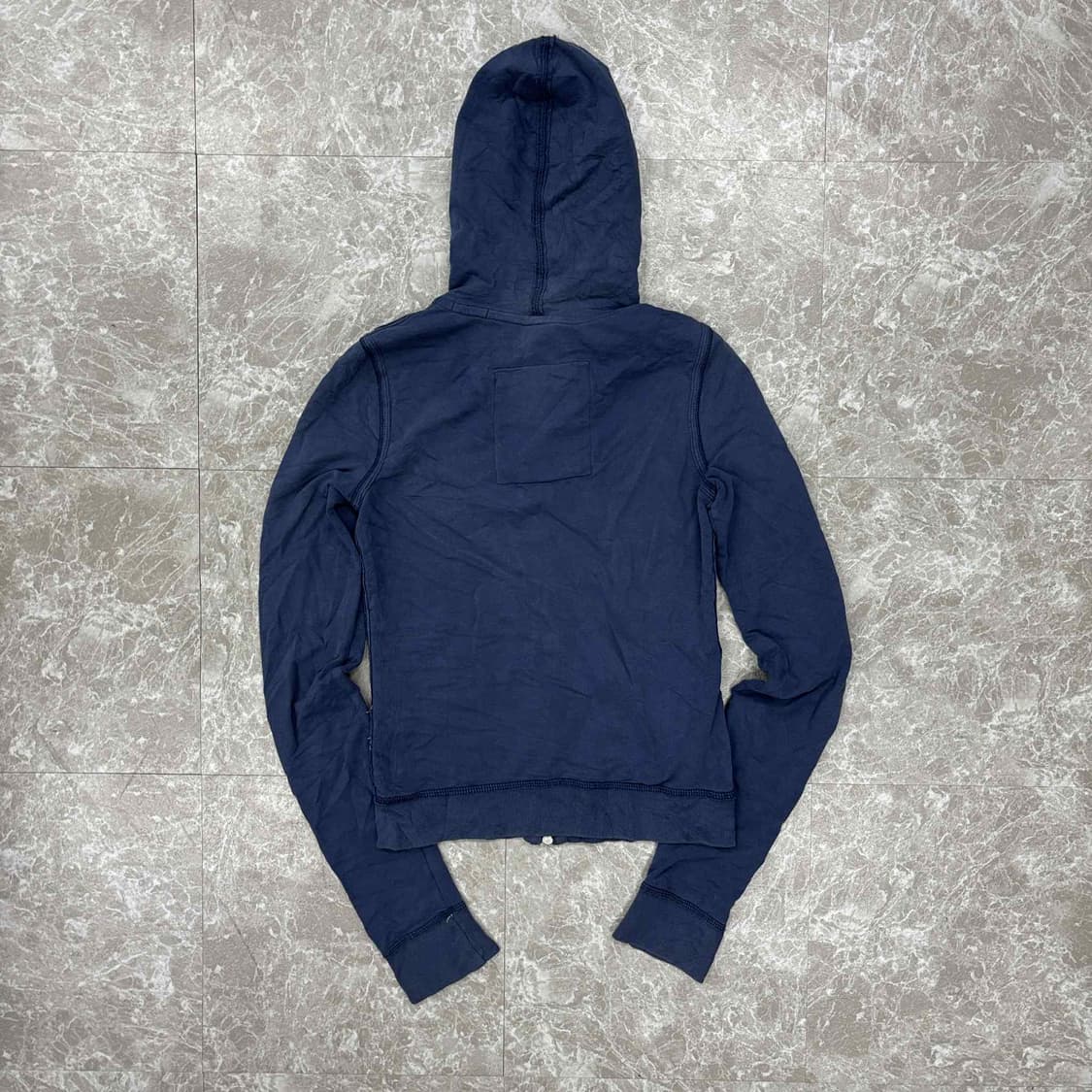 홀리스터 y2k 여리핏 네이비 걸즈 대장급 후드집업 희귀져지(S) 상품이미지3