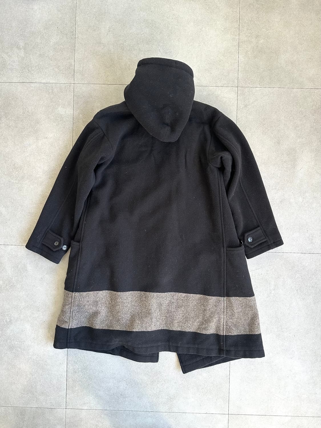 카반드 주카 울 후드 코트 상품이미지5