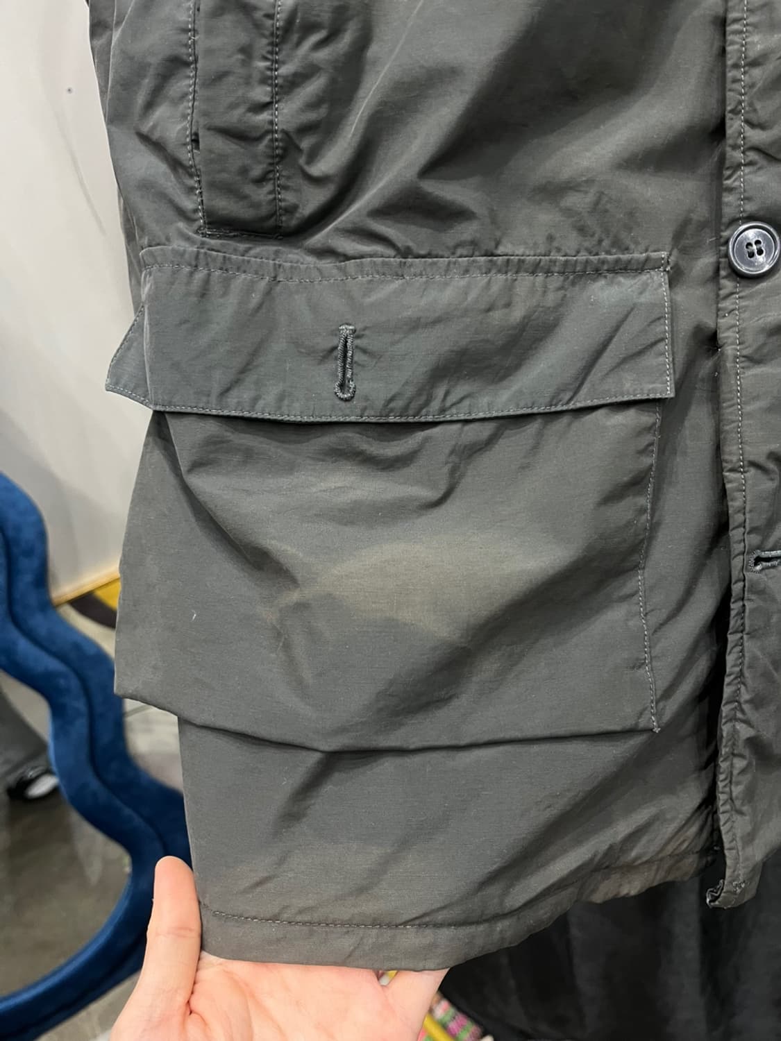 UNITED CARR by Buzzrickson's 나일론 자켓 L 상품이미지4