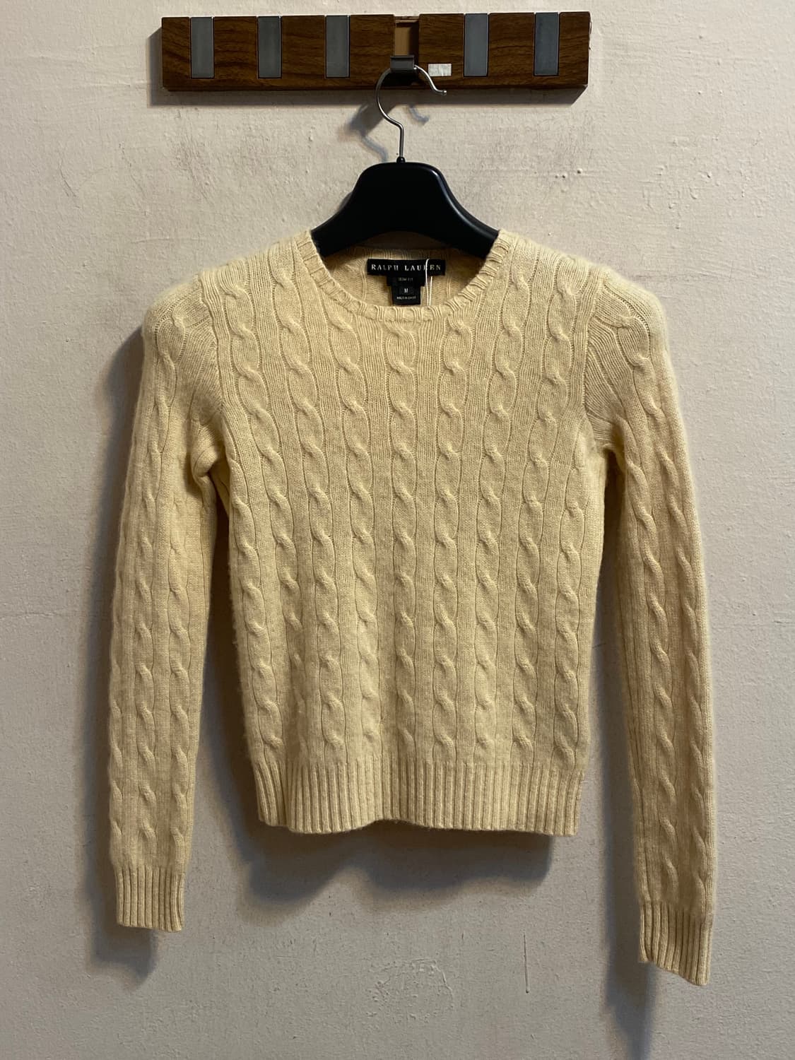 폴로 랄프로렌 케이블 캐시미어 니트 스웨터 상품이미지1