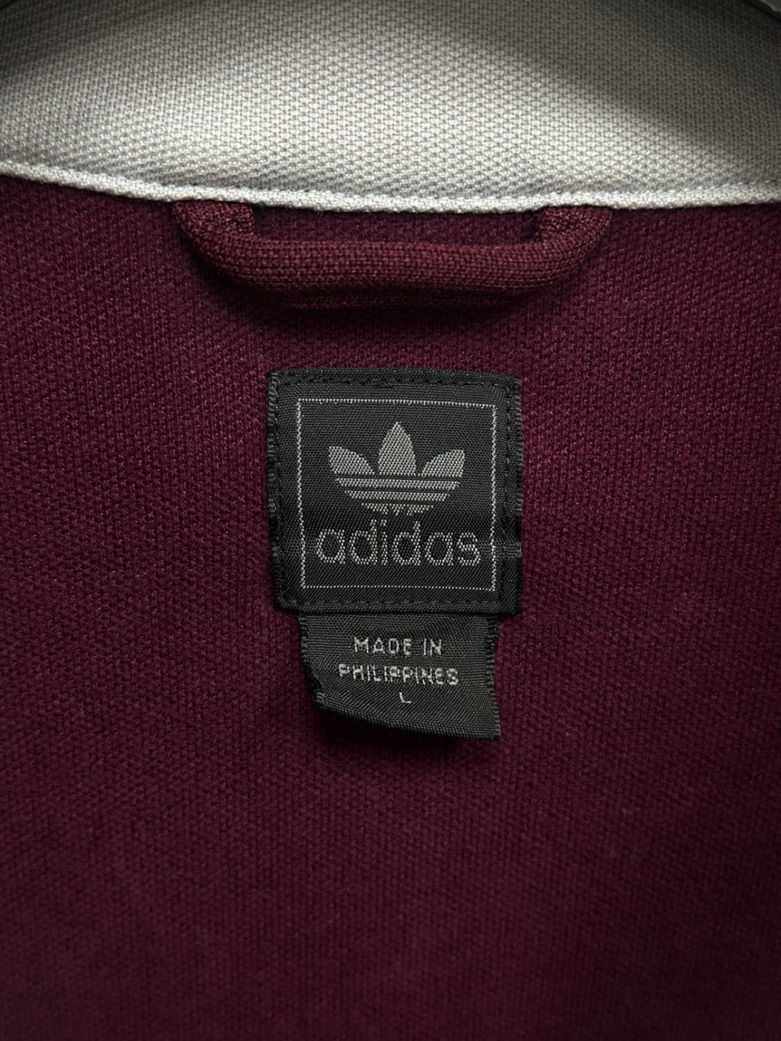 아디다스 버건디 머룬/실버 베켄바우어 져지 상품이미지5