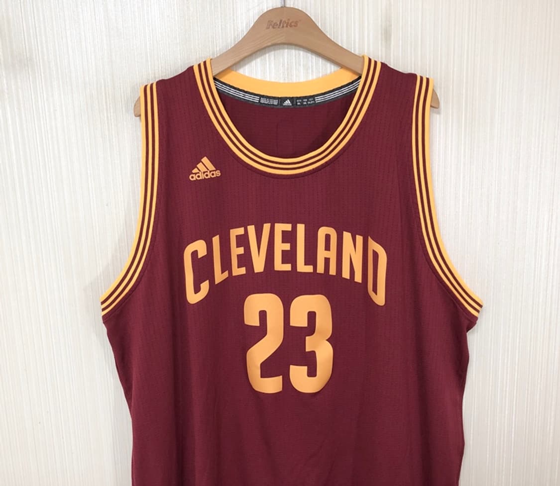 NBA 아디다스 클리블랜드캐벌리어스 스윙맨져지 2XL #23 르브론 상품이미지2