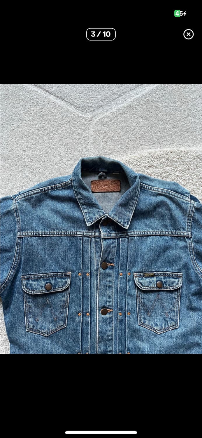 랭글러 존레논 데님자켓 상품이미지2