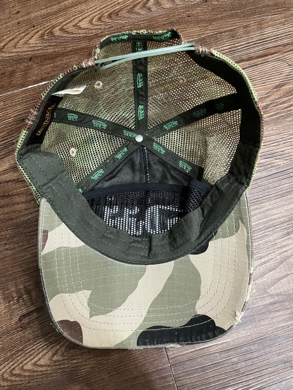Von Dutch 카모 트러커 메쉬 캡모자 볼캡 상품이미지8