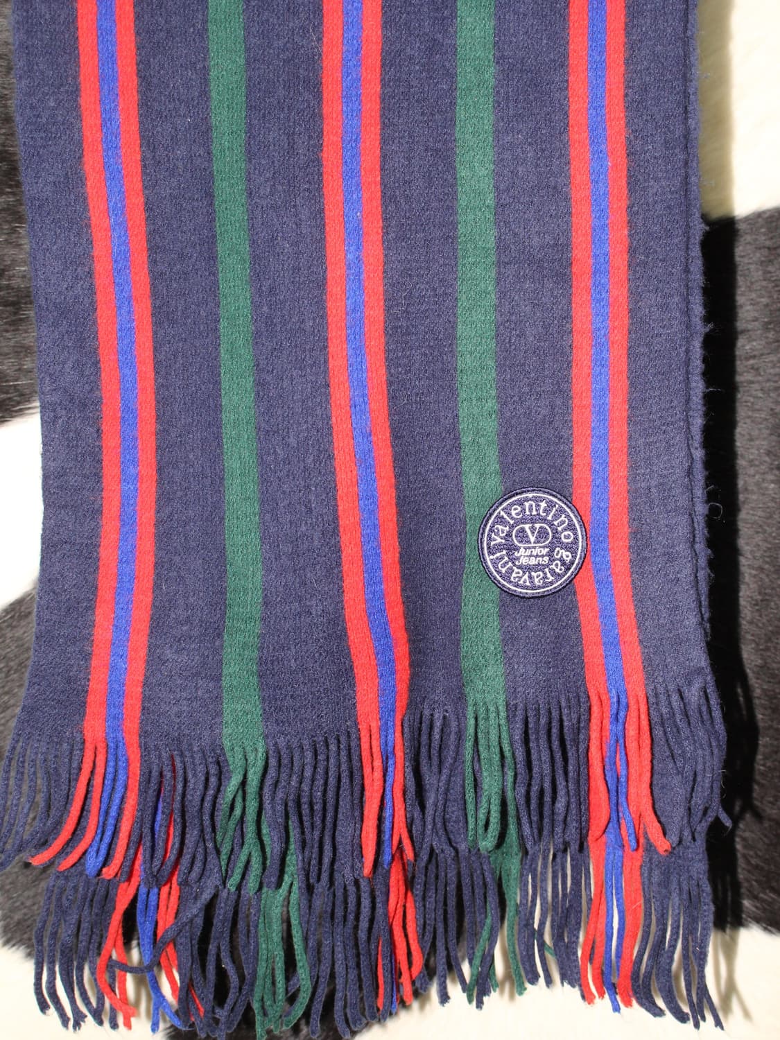 빈티지 스트라이프 머플러 상품이미지4