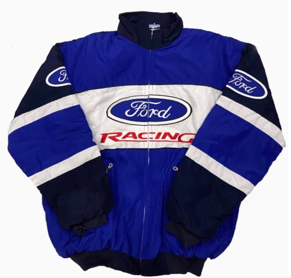 포드 FORD F1 에프원 레이싱 자켓 빈티지 점퍼 바이크 상품이미지3