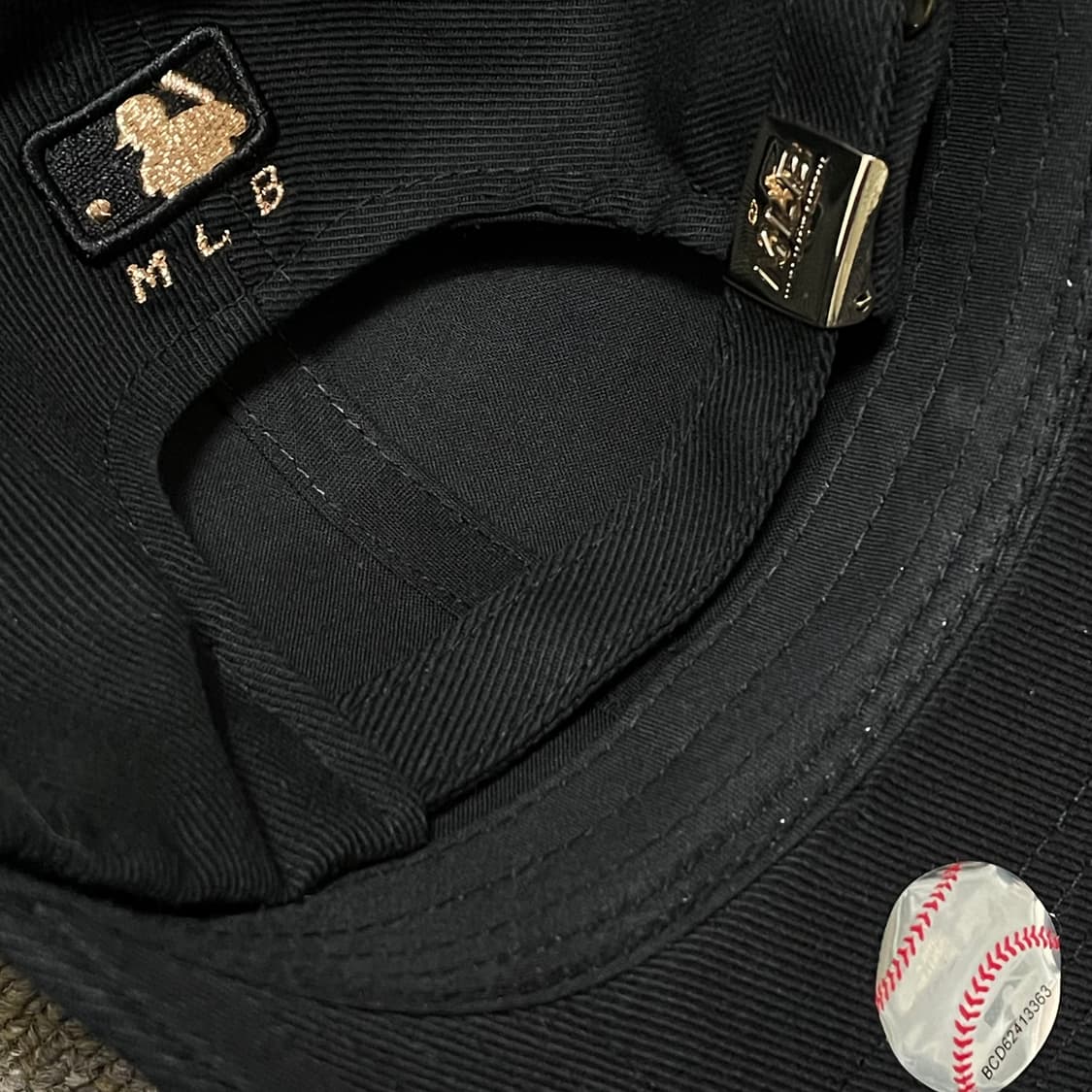 MLB 뉴욕양키즈 NY 블랙 볼캡 모자 상품이미지3