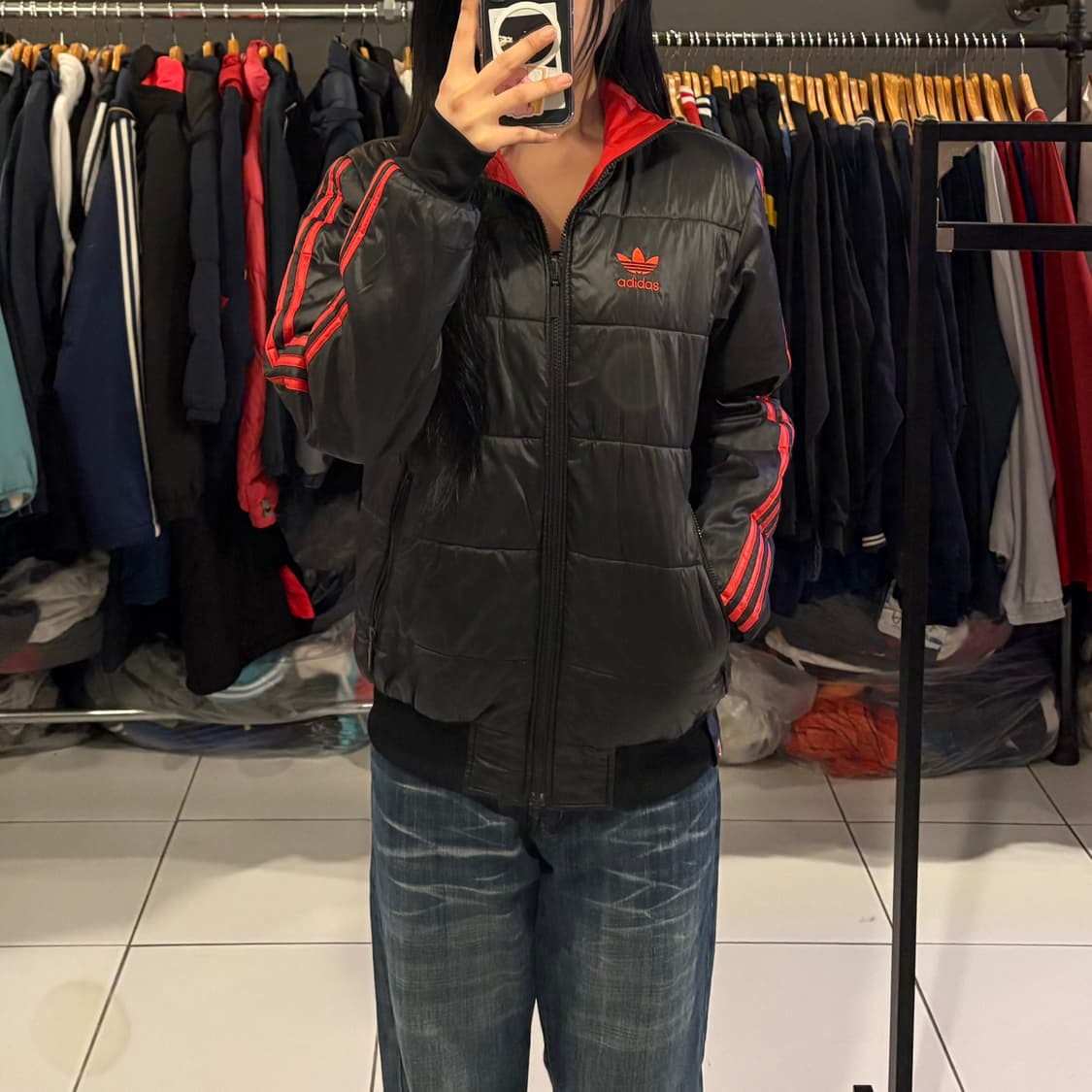 아디다스 AC밀란 리버시블 패딩 점퍼 상품이미지3