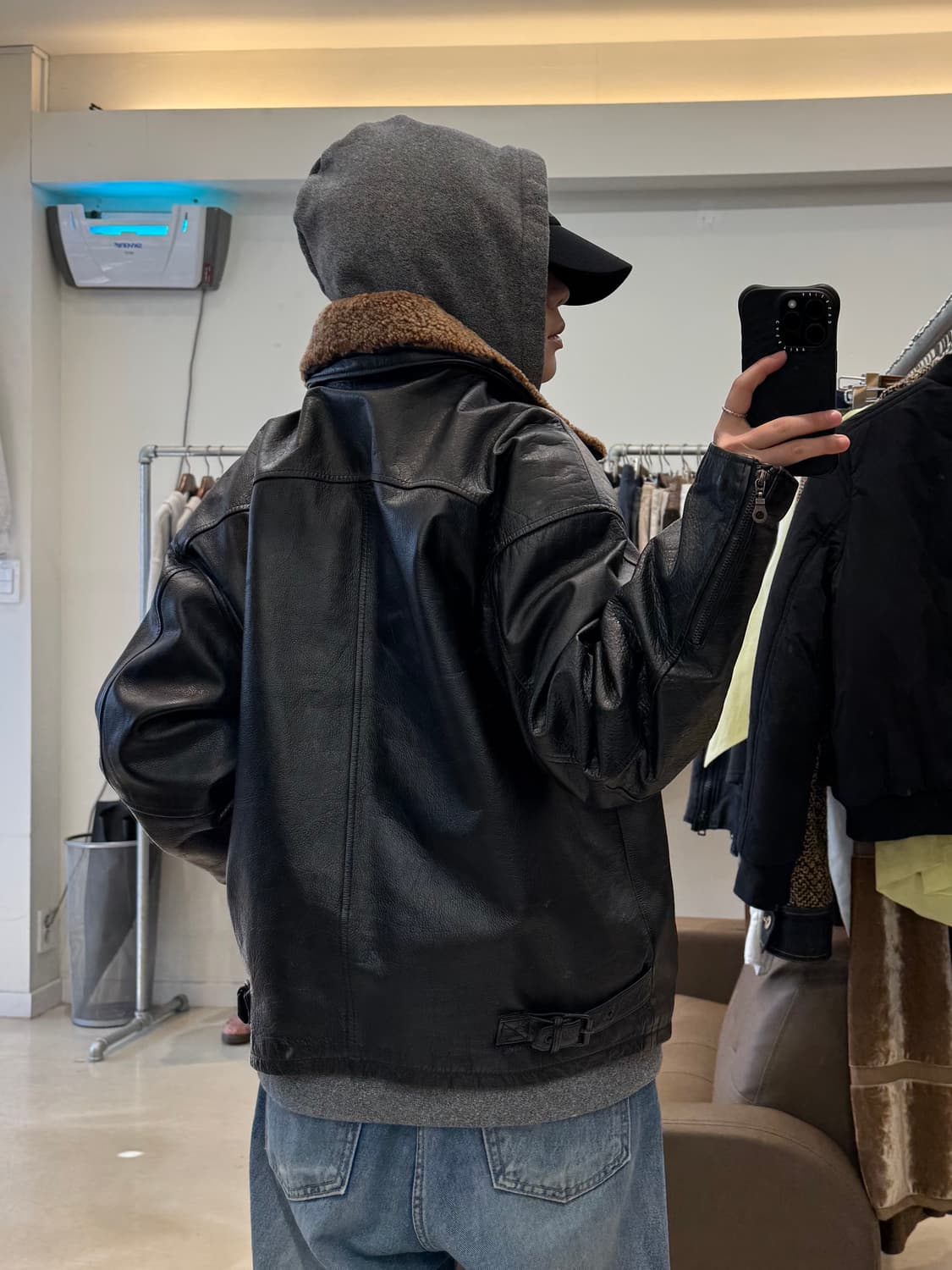 YOONG MISA 747 레더 자켓 상품이미지5