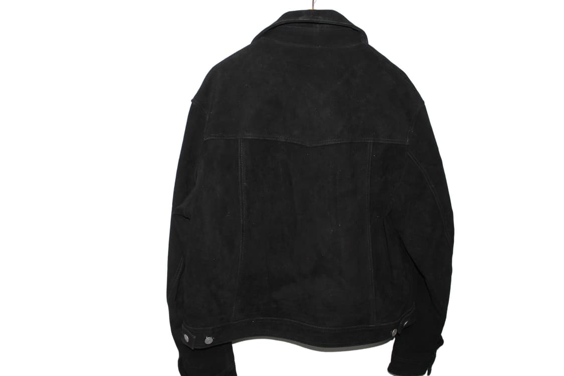 킨록앤더슨 카우레더 스웨이드 크롭 자켓  상품이미지8