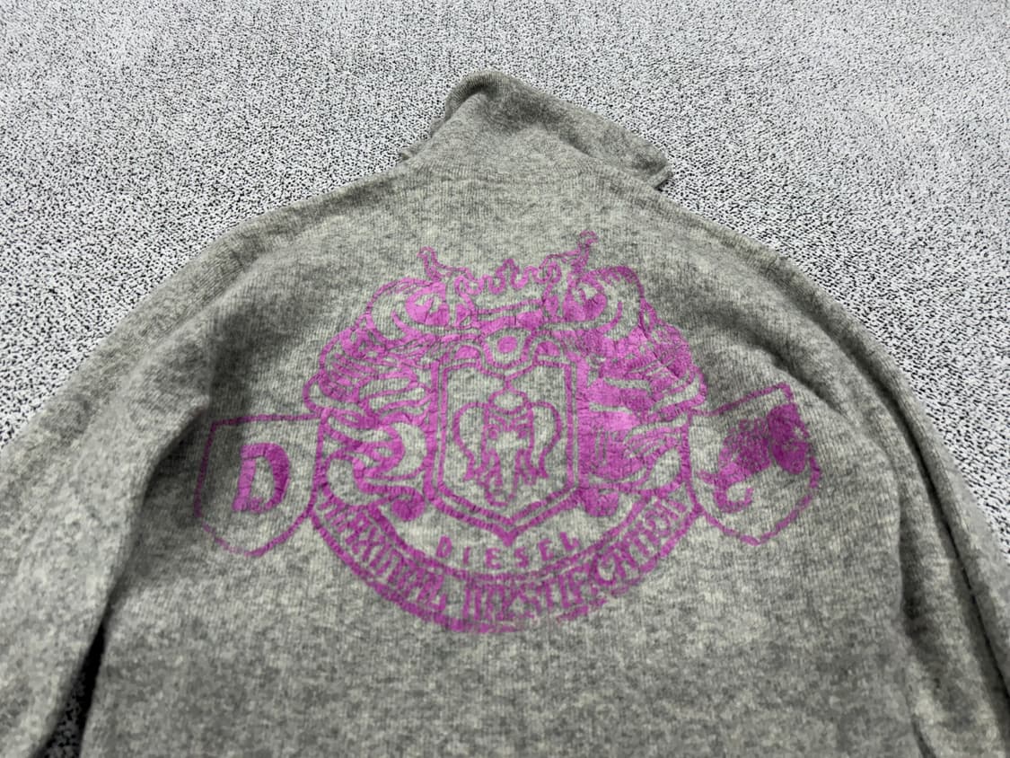 디젤 울 풀집업 상품이미지4