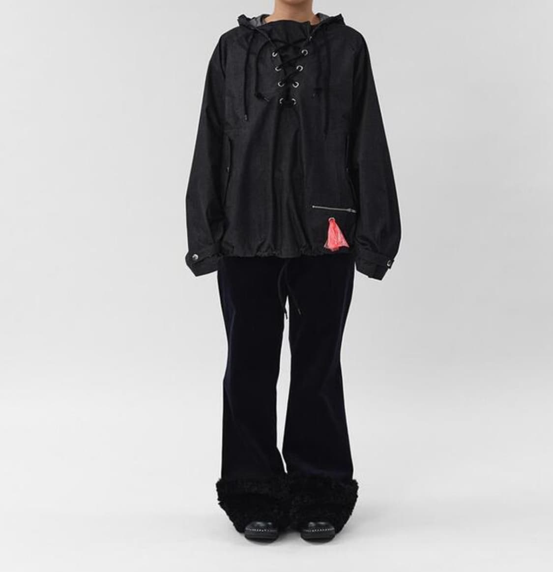 BOCBOK Dog sanbo anorak dark grey 상품이미지2