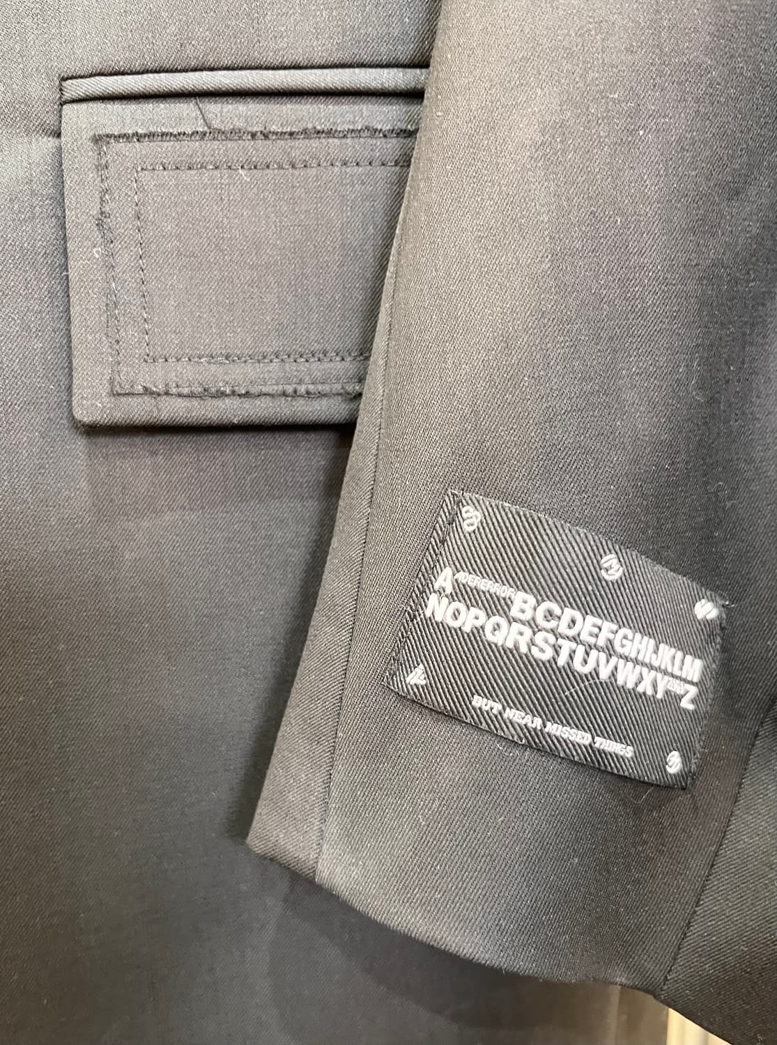 자라x아더에러 오버사이즈 블레이저 블랙 S 상품이미지3