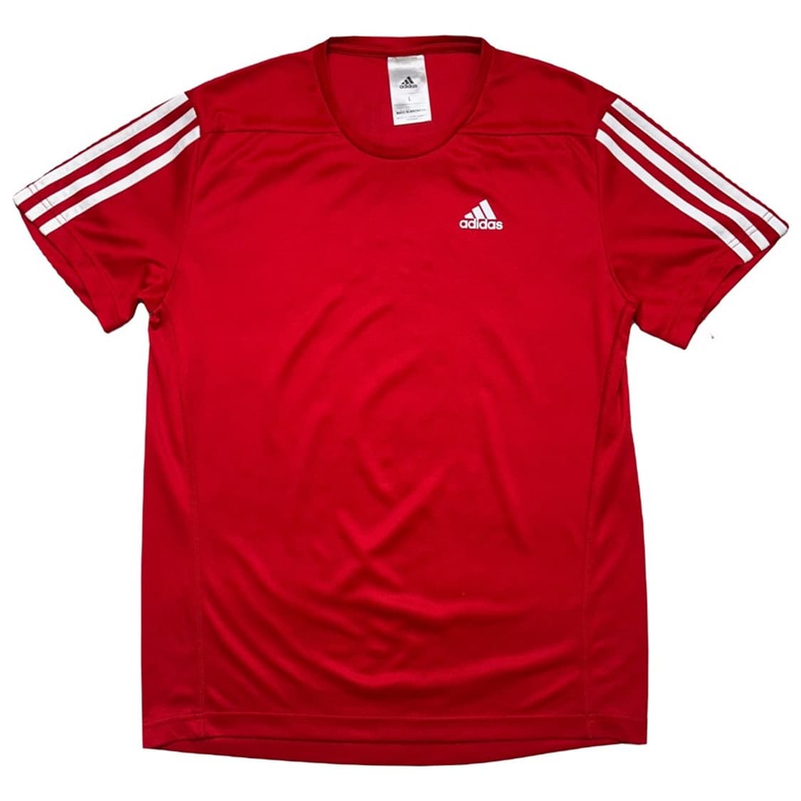 ADIDAS 기능성 티셔츠 레드 L 상품이미지1