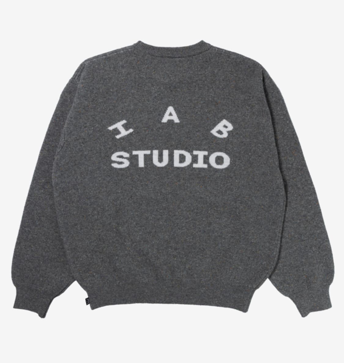 새상품(L) 아이앱스튜디오 로고 니트 그레이 상품이미지1