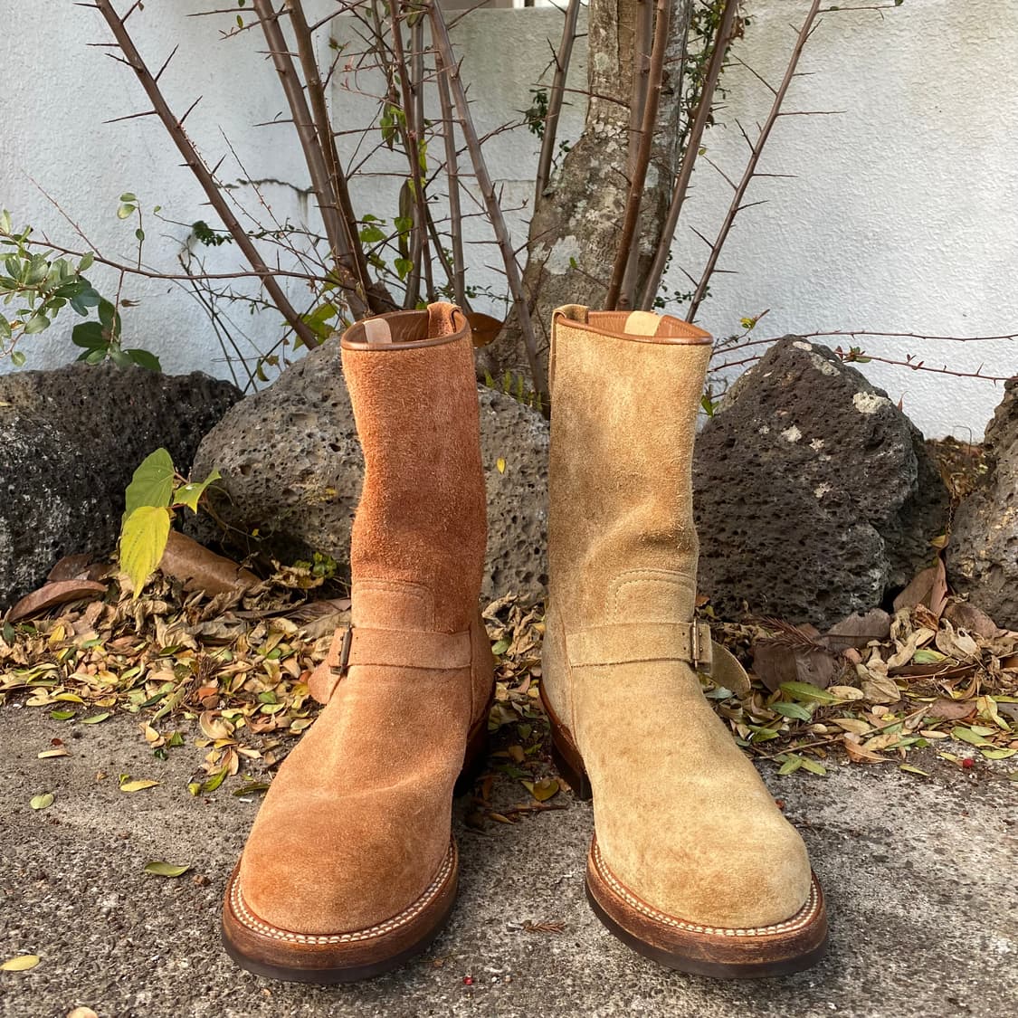 (10) made in GM japan 스웨이드 엔지니어 부츠 상품이미지3