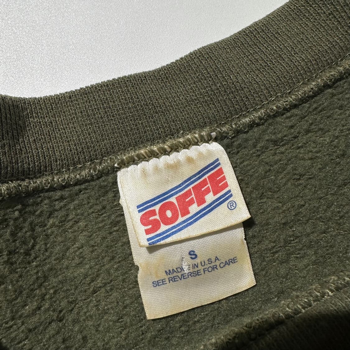Soffe USMC 미군 밀리터리 크롭 커스텀 맨투맨 상품이미지4