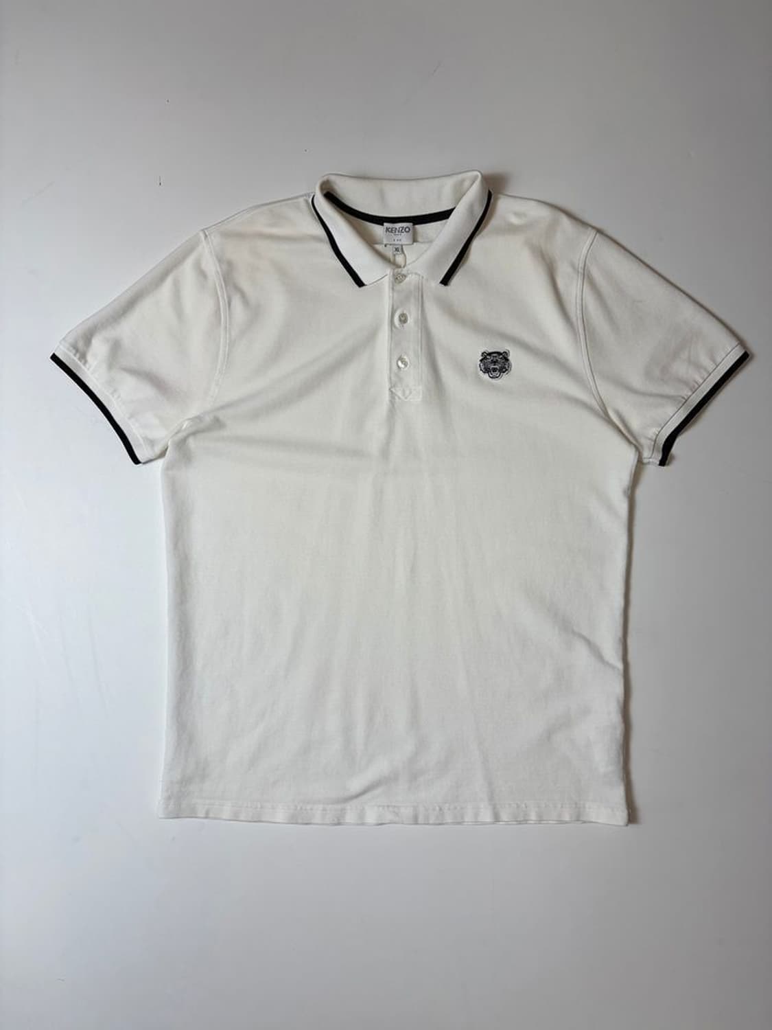 겐조 KENZO 타이거 자수 반팔 폴로 티셔츠 PN9574 상품이미지1