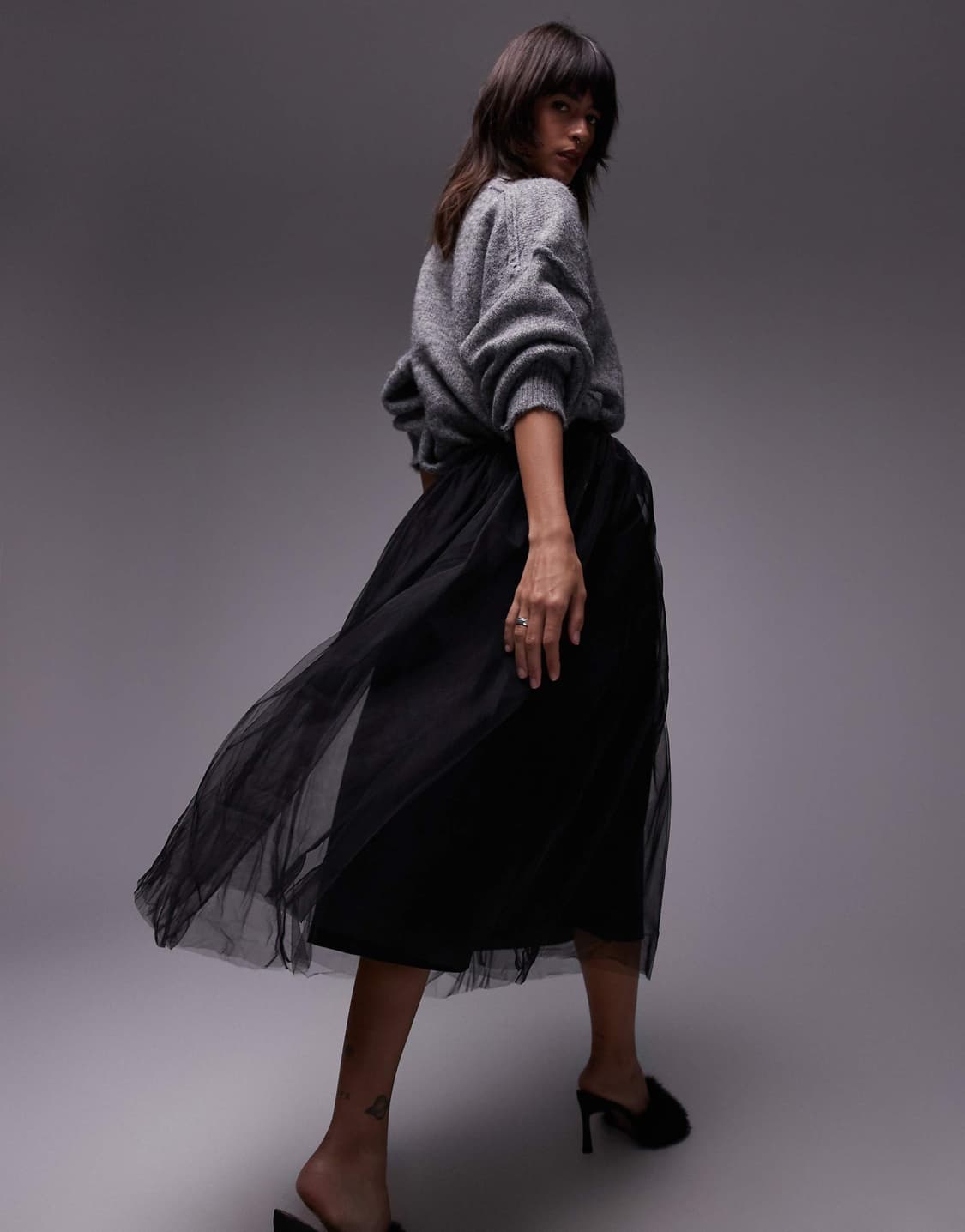 Arket 아르켓 튤 발레리나 스커트 상품이미지3