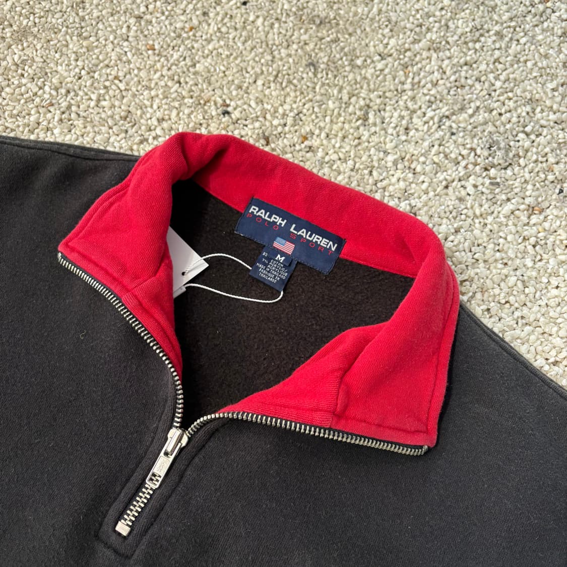 폴로 반집업 니트 상품이미지3