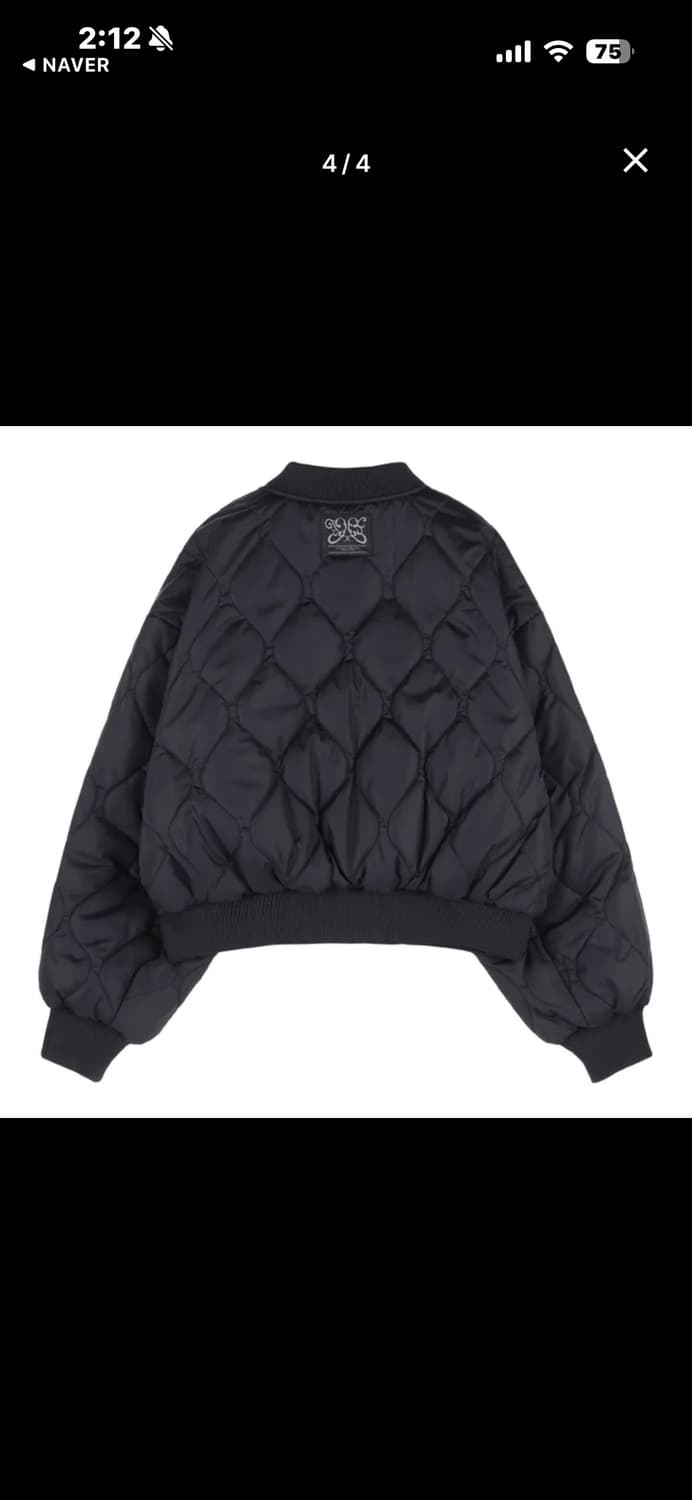 팬시클럽 퀄팅 리버시블 엠보 자켓 상품이미지4