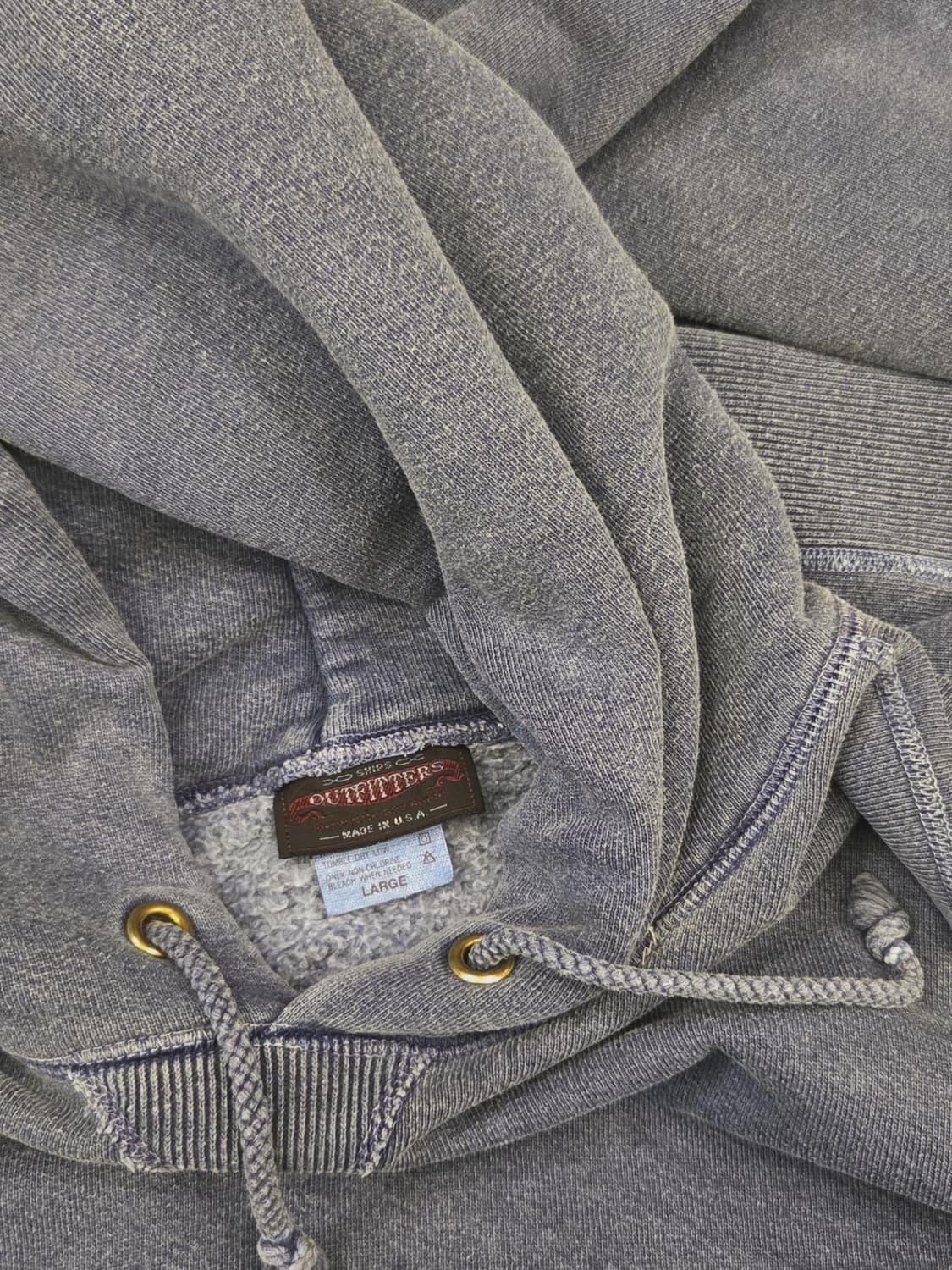 90's Ships outfitters 페이드 후드셔츠 상품이미지6