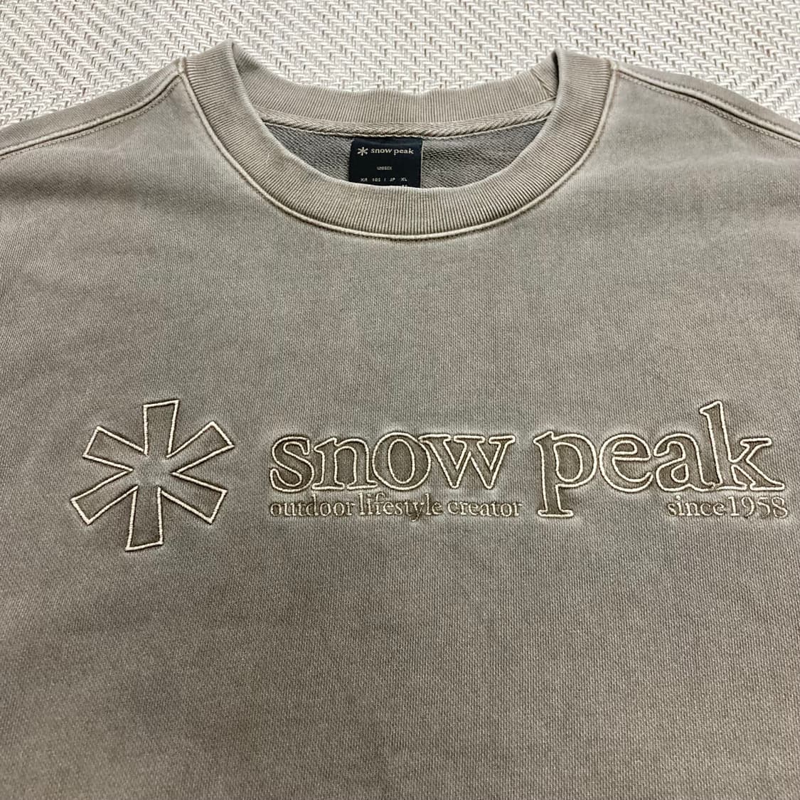 (105)스노우피크 피그먼트 맨투맨 상품이미지3