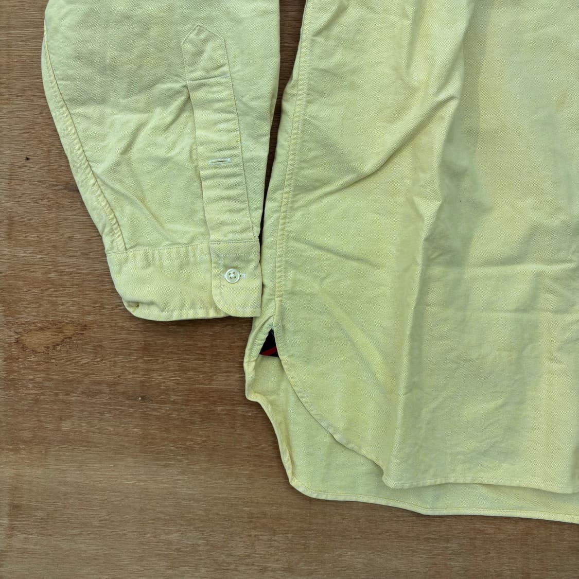 Polo Ralph Lauren Yellow Oxford Shirt폴로 상품이미지3