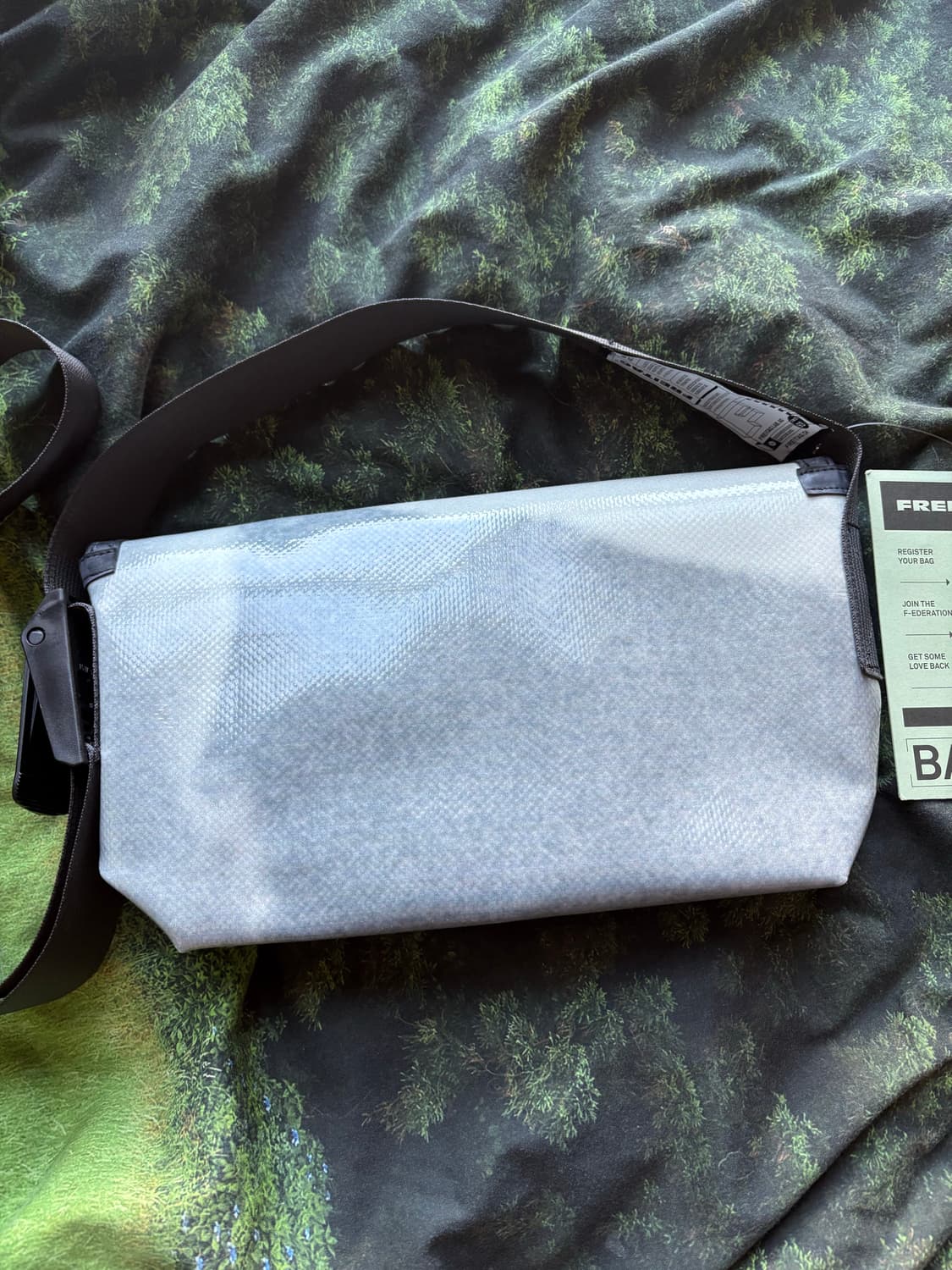 프라이탁 그레이 화이트 하파오 (새상품) 상품이미지4