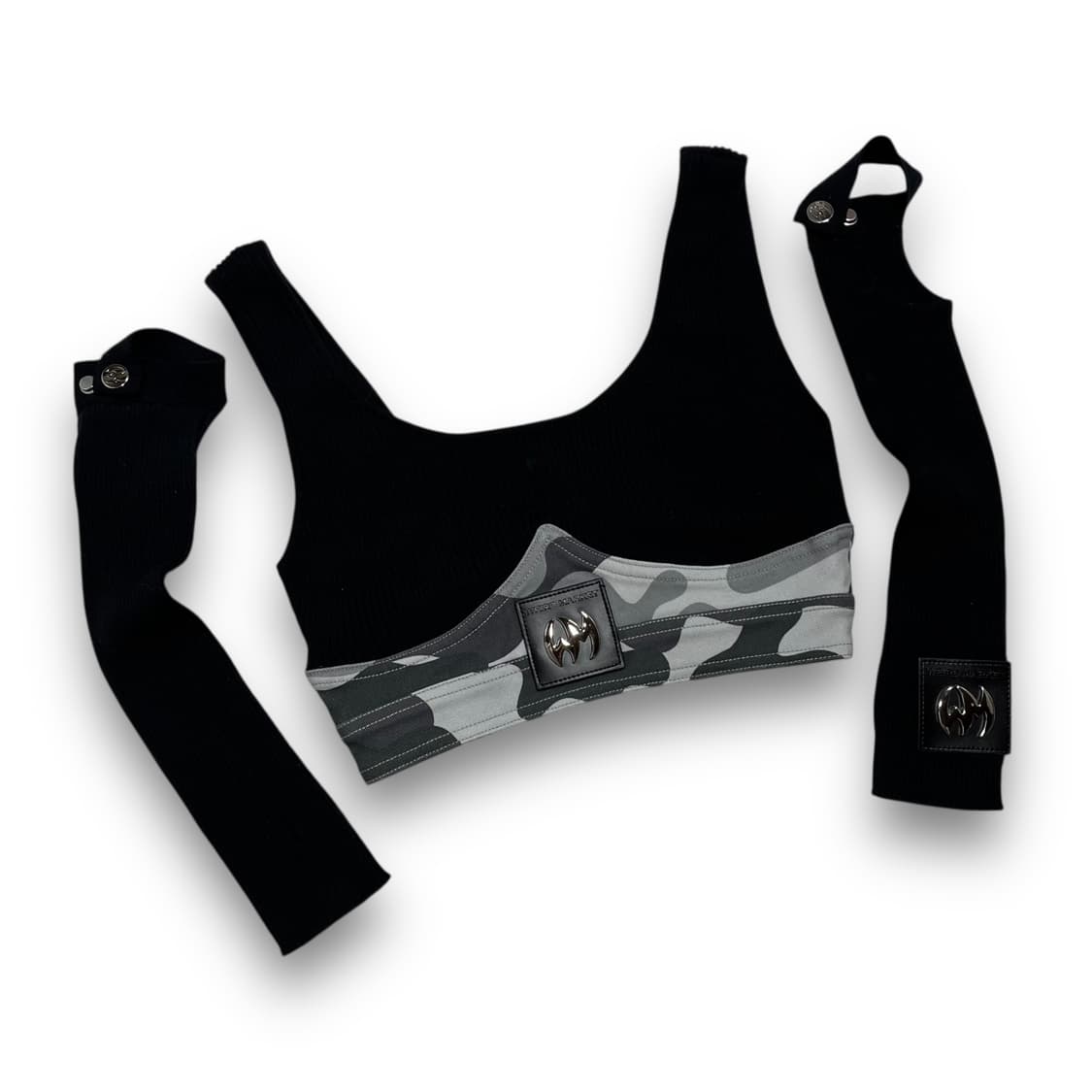 위어드 마켓 밀리터리 무드 나시 워머 세트 상품이미지1