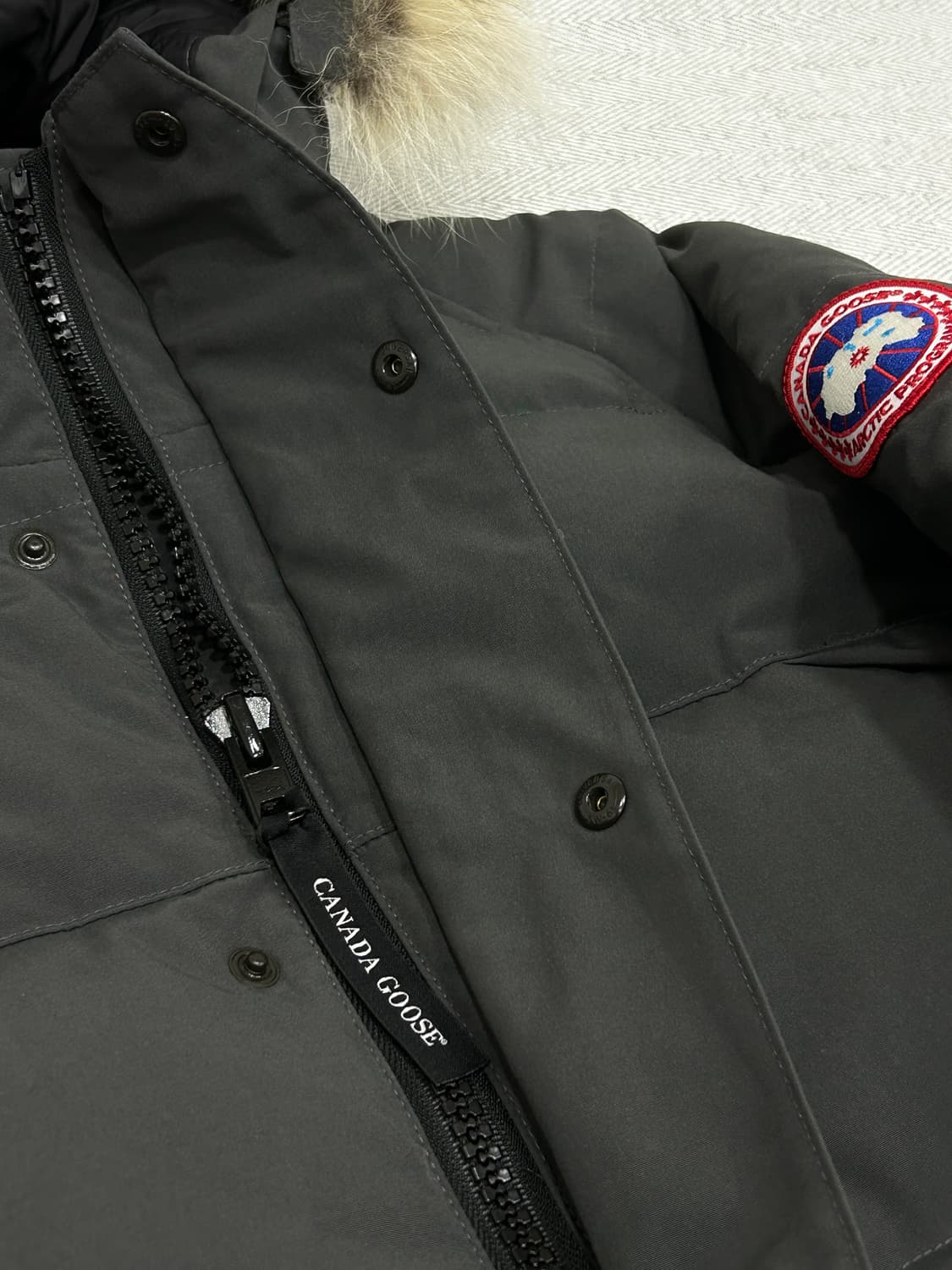 캐나다구스 에모리 패딩 남성 S 95 그레이 상품이미지6