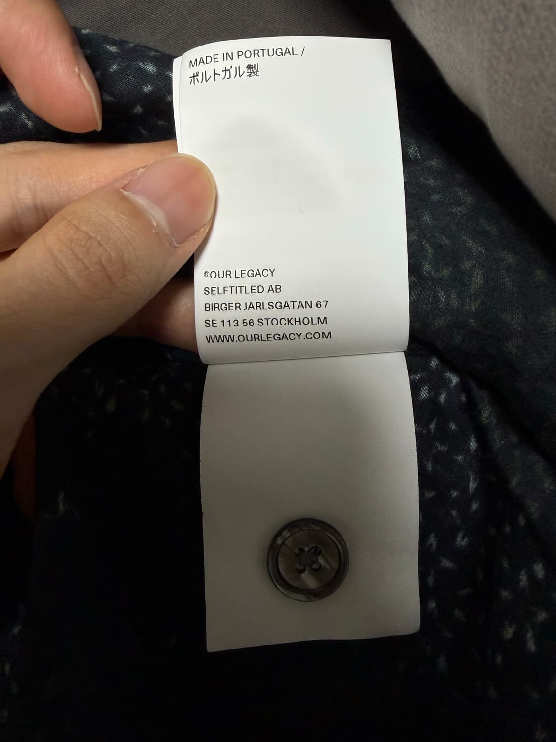 아워레가시 플라워 프린팅 셔츠 상품이미지6