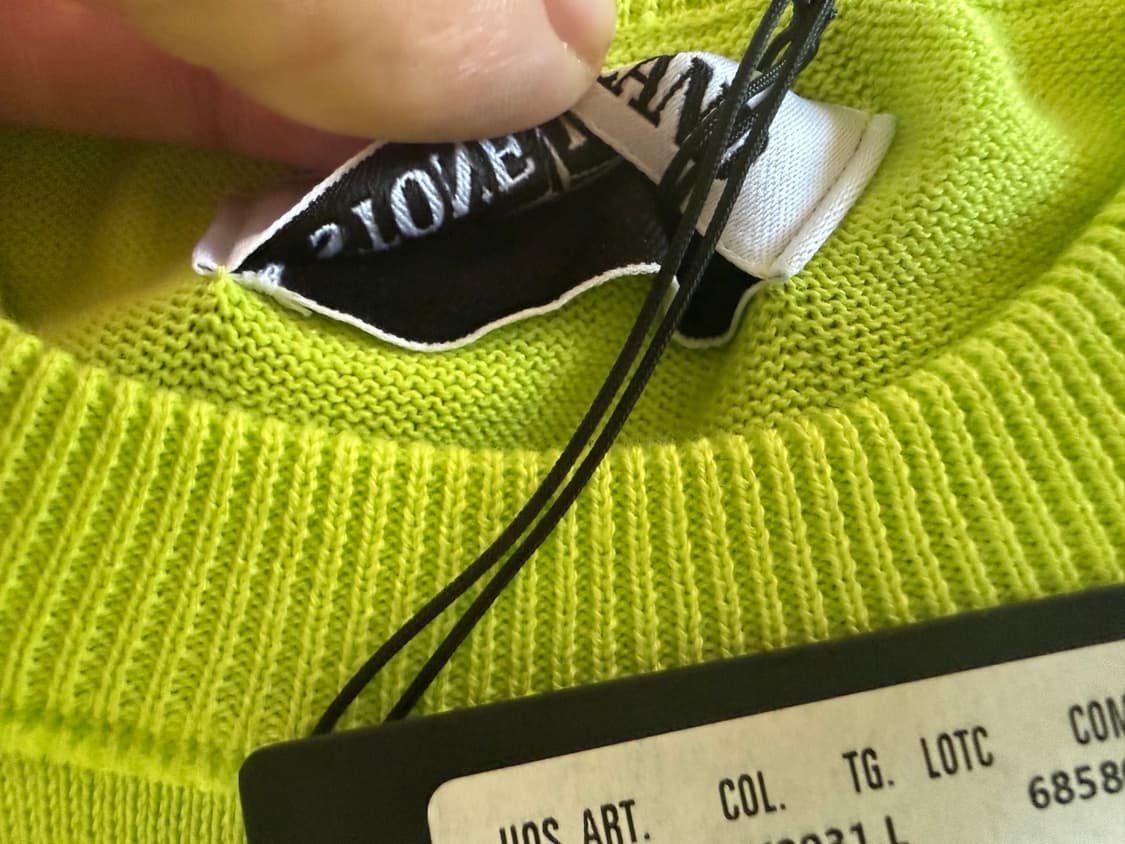 스톤아일랜드 니트 소프트 코튼 크루넥 상품이미지5