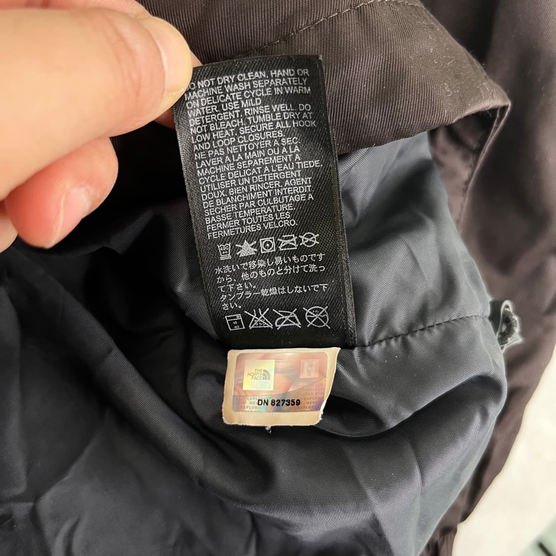 100 노스페이스 브라운 하이벤트 바람막이자켓 상품이미지9