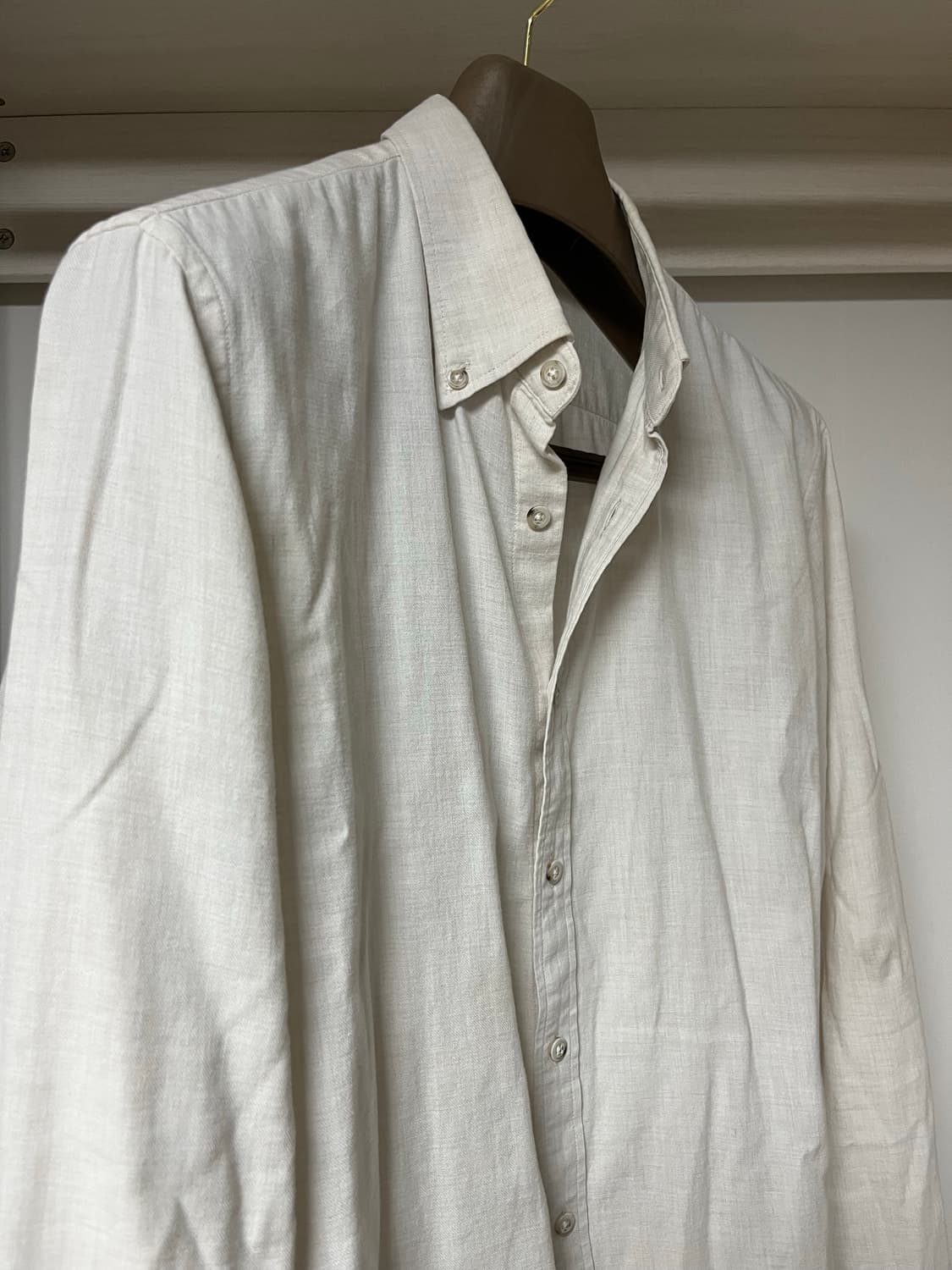 헨리코튼 아이보리 셔츠 상품이미지4