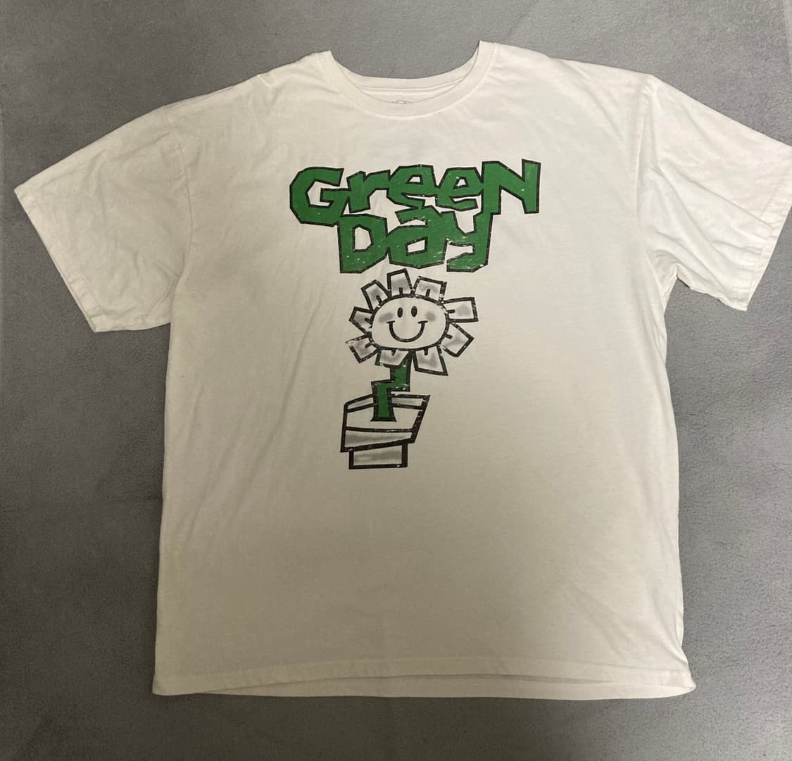 [XL] GREEN DAY 'Kerplunk!' Flower Tee 상품이미지1