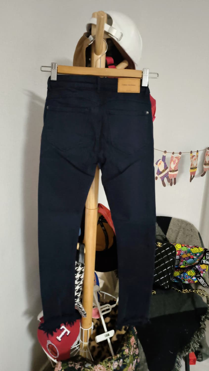 자라 블랙 스키니 팬츠 상품이미지3