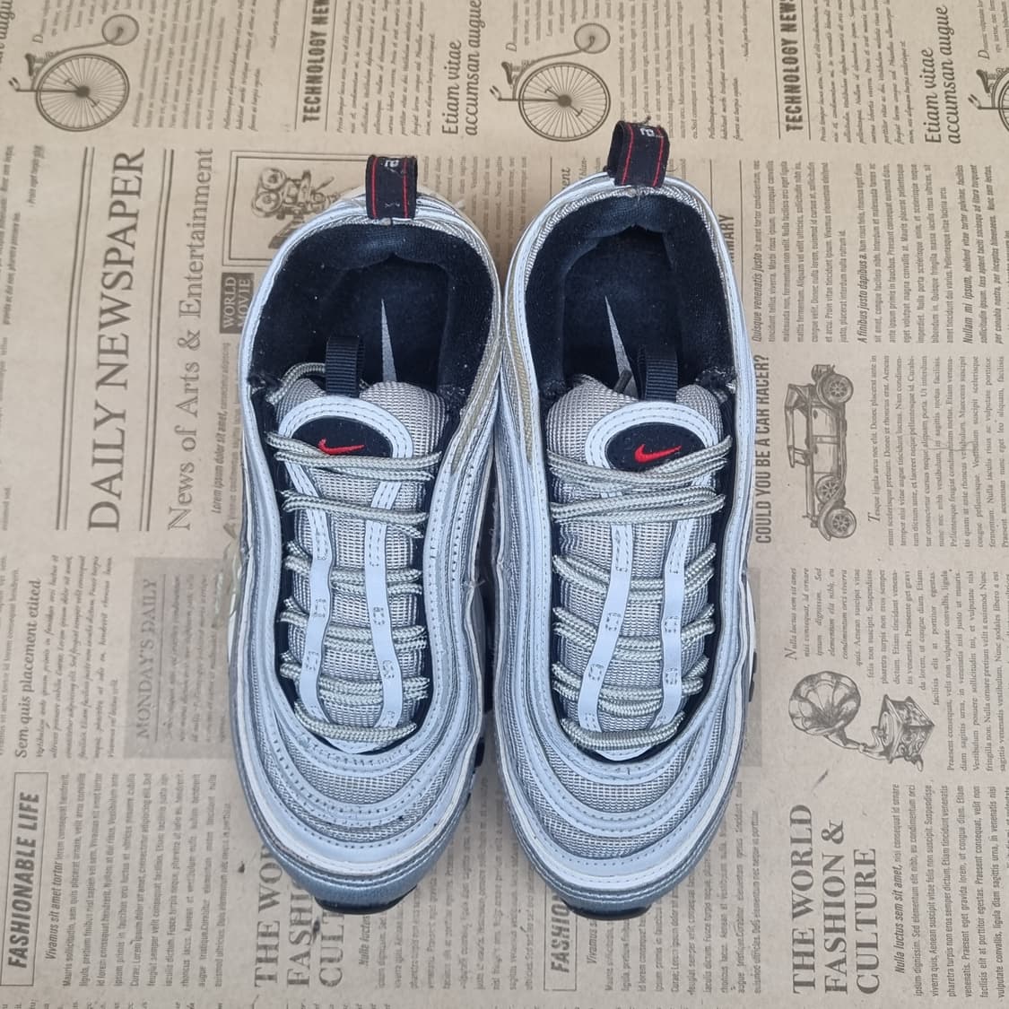 나이키 에어맥스97 실버불렛 여성운동화225 상품이미지2