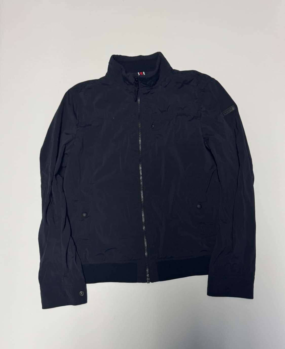 여성 헤지스 hazzys 나일론 바람막이 자켓 블랙 상품이미지1