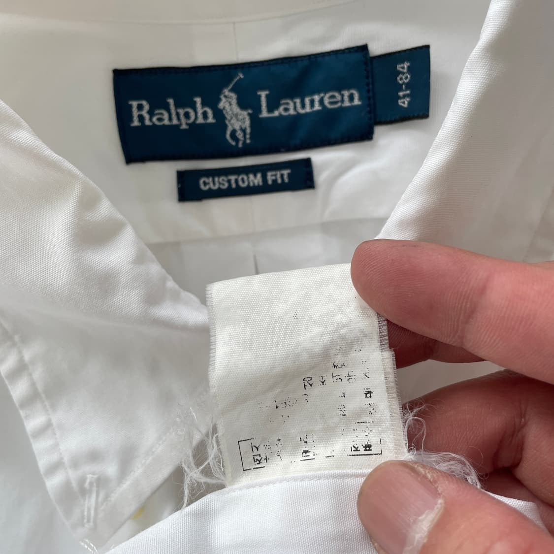 폴로 랄프로렌 화이트 셔츠 상품이미지5