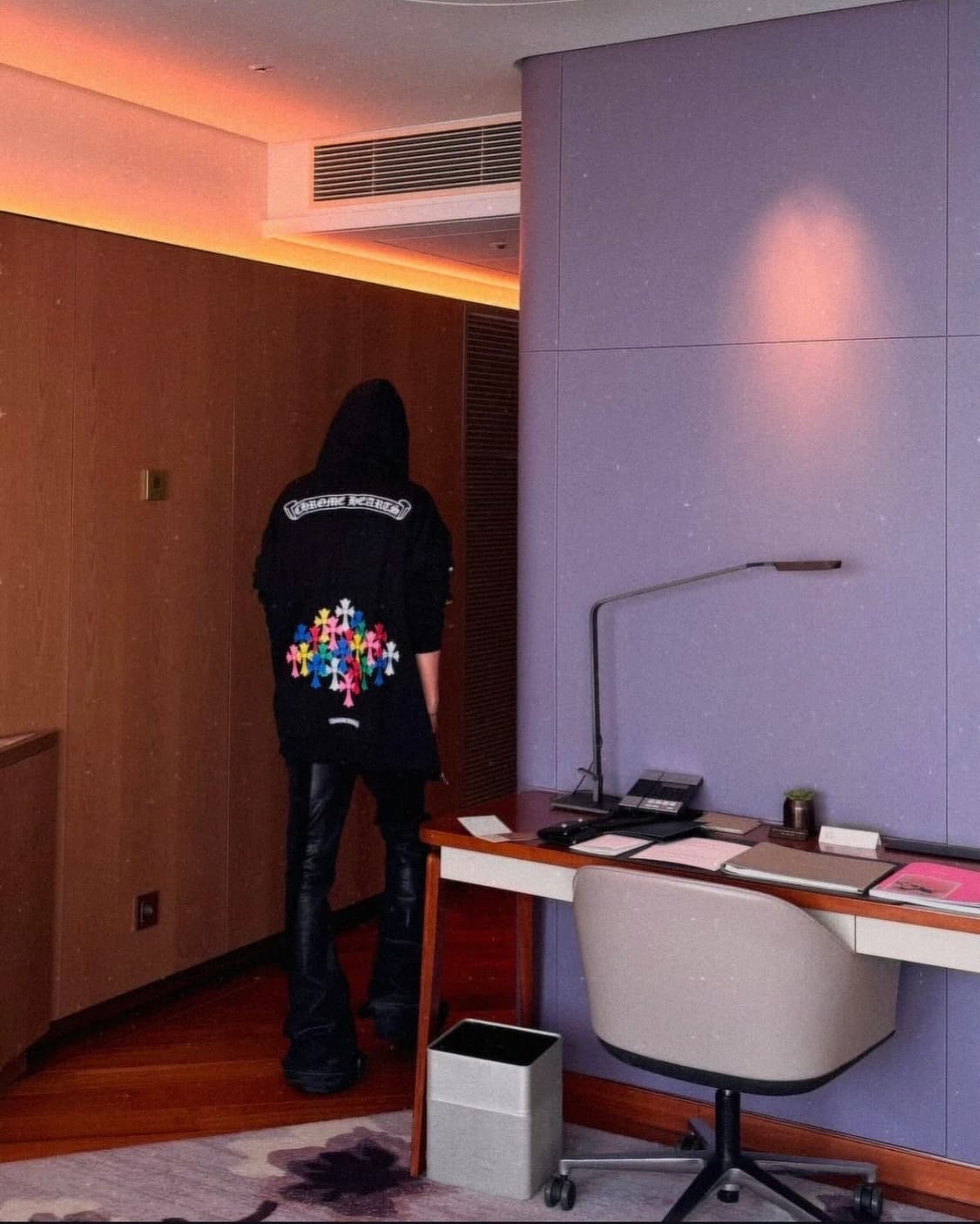 크롬하츠 멀티 크로스 후드집업 XXL 상품이미지2