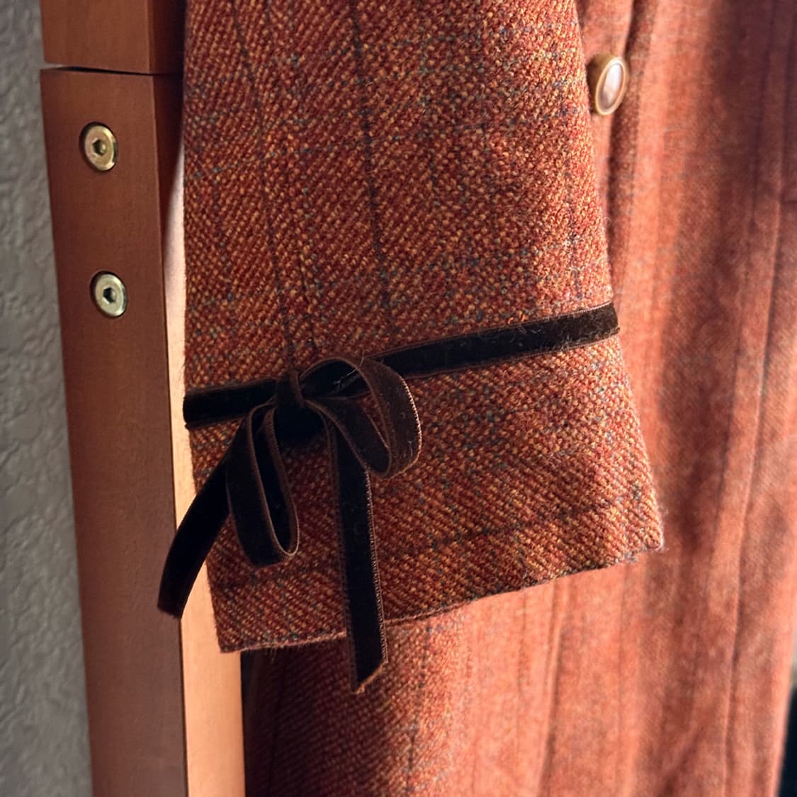 브릭 브라운 트윌 코트  상품이미지6