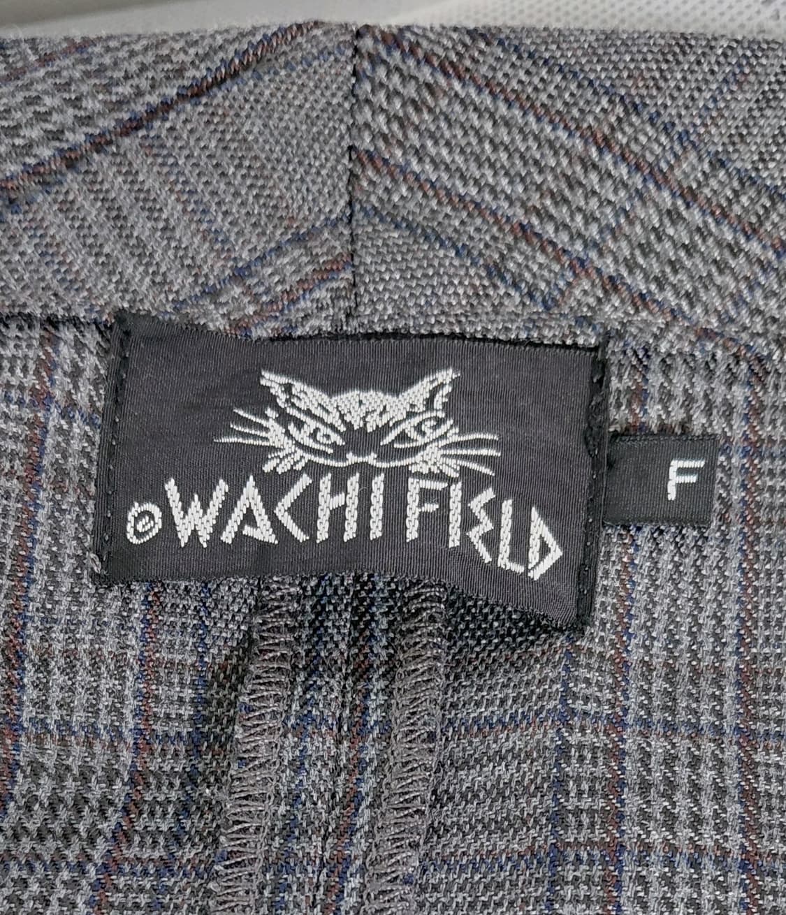 [희귀/오버핏] WACHIFIELD 다얀 자수 체크 오버사이즈 롱코트 상품이미지7