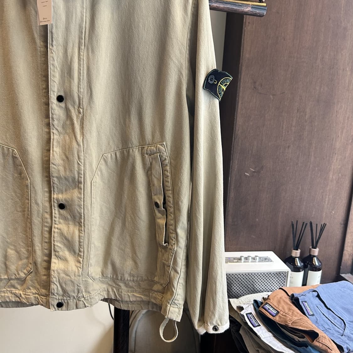 14873 - 99s 스톤아일랜드 와펜 후디 자켓 상품이미지4