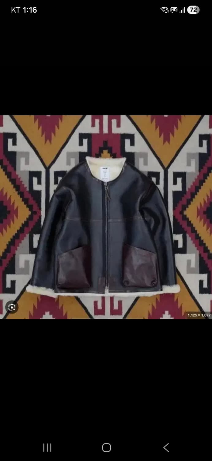 블라인드파일즈 무통 무스탕 2size 상품이미지1