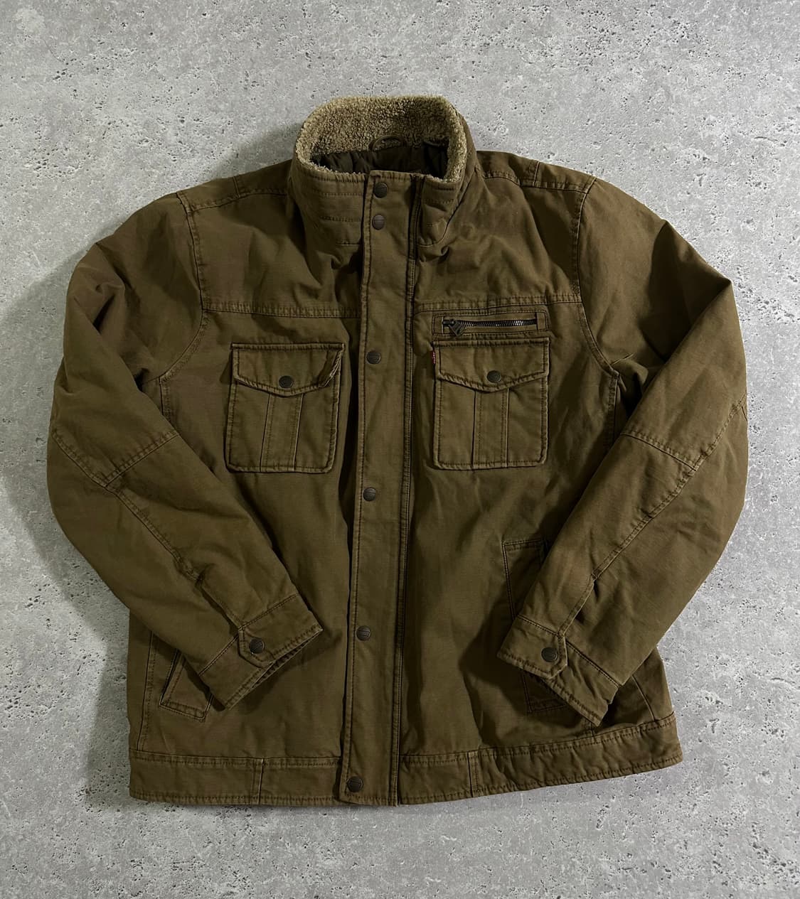 리바이스 쉐르파 퀄팅 안감 워크 자켓 상품이미지2