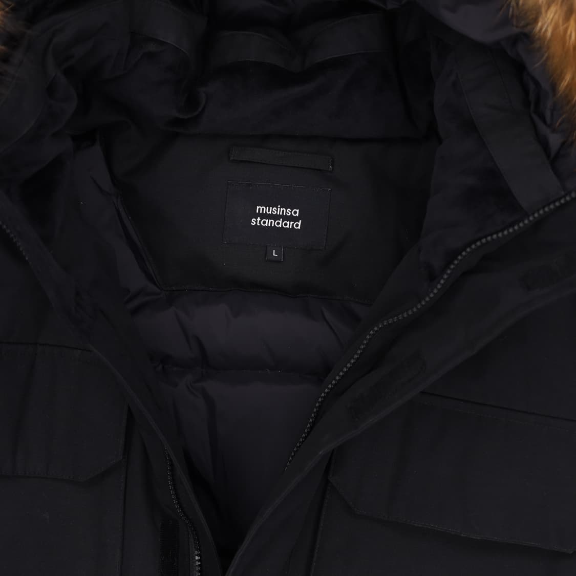 L 무신사스탠다드 덕다운 패딩점퍼 0121H1 상품이미지3